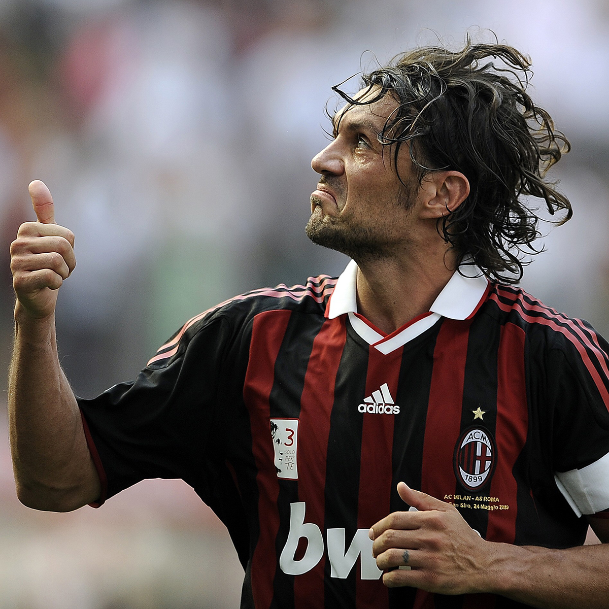 Paolo Maldini Italy captain armband